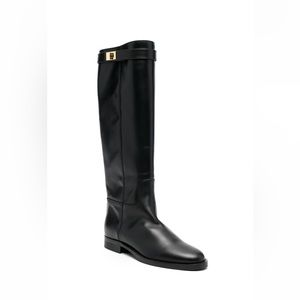 Via Roma 15 knee-lengths leather boots.
